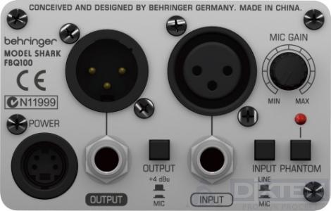 Подавитель обратной связи BEHRINGER FBQ100 - Компания Дикстен