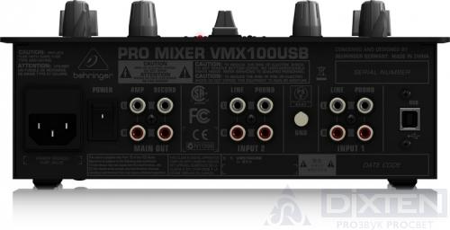 DJ микшерный пульт BEHRINGER VMX100USB - Компания Дикстен