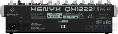 Настольный микшерный пульт BEHRINGER XENYX QX1222USB - Компания Дикстен