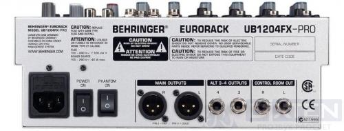 Настольный микшерный пульт BEHRINGER UB1204FX-PRO - Компания Дикстен