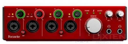 Звуковая карта FOCUSRITE CLARETT 4PRE - Компания Дикстен