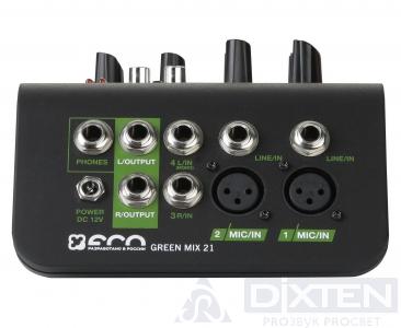 Настольный микшерный пульт VOLTA GREEN MIX 21 - Компания Дикстен