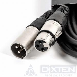 Распаянный кабель XLR - XLR AMERICAN DJ AC-XMXF 5 - Компания Дикстен