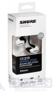 Внутриканальные наушники SHURE SE215SPE-W-UNI-EFS - Компания Дикстен