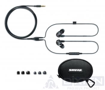 Внутриканальные наушники SHURE SE215-K-UNI-EFS - Компания Дикстен