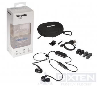 Внутриканальные наушники SHURE SE215-K-BT1-EFS - Компания Дикстен