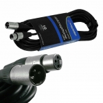 Распаянный кабель XLR - XLR AMERICAN DJ AC-PRO-XMXF 10