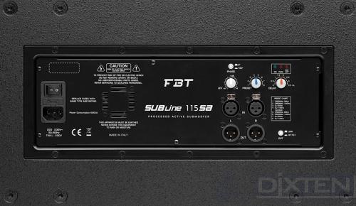 Активный сабвуфер FBT SUBLINE 115SA - Компания Дикстен