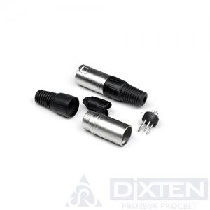 Разъем XLR INVOTONE XLR4M - Компания Дикстен