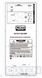 Активная акустическая система XLINE ALFA P-12A DSP - Компания Дикстен
