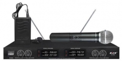 Радиосистема BKR K-3034 (2 РУЧНЫХ И 2 ПЕТЛИЧНЫХ)
