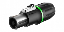 Разъем Speakon ROXTONE RS4FP-HD-GREEN