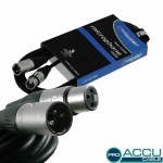 Распаянный кабель XLR - XLR AMERICAN DJ AC-XMXF 3