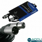 Распаянный кабель XLR - XLR AMERICAN DJ AC-PRO-XMXF 1
