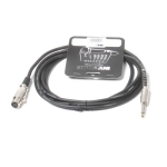 Распаянный кабель XLR - Jack INVOTONE ACM1003 BK