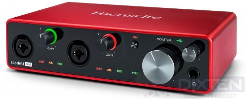 USB-интерфейс FOCUSRITE SCARLETT 4I4 3RD GEN - Компания Дикстен