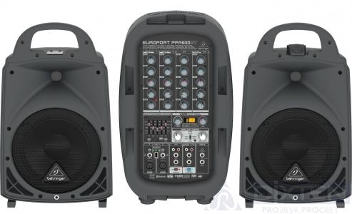 Активный акустический комплект BEHRINGER PPA500BT - Компания Дикстен