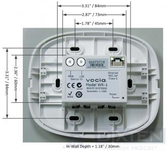 Панель управления BIAMP VOCIA WR-1 - Компания Дикстен